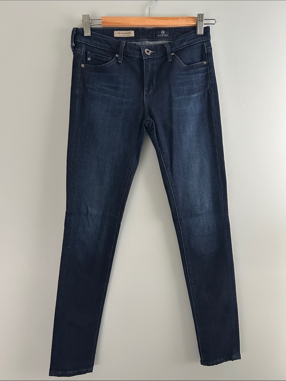 Ag Adriano Goldschmied Dark Indigo Skinny Jeans